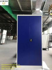 الصين خزانة الملفات ذات الباب الصلب المتأرجح H1850XW900XD400mm باللون الأزرق المزود