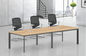 مجموعة أثاث طاولة المكتب إطار فولاذي مختلف لأنبوب استخدام الموظفين / الموظف المزود
