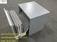 خزانة فولاذية لمحطة العمل مع سرير قابل للطي بلون فضي H725xW700XD550mm المزود