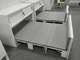 يستخدم الفصل الدراسي للطلاب السرير القابل للطي مع خزانة فولاذية H930XW1300XD490mm المزود
